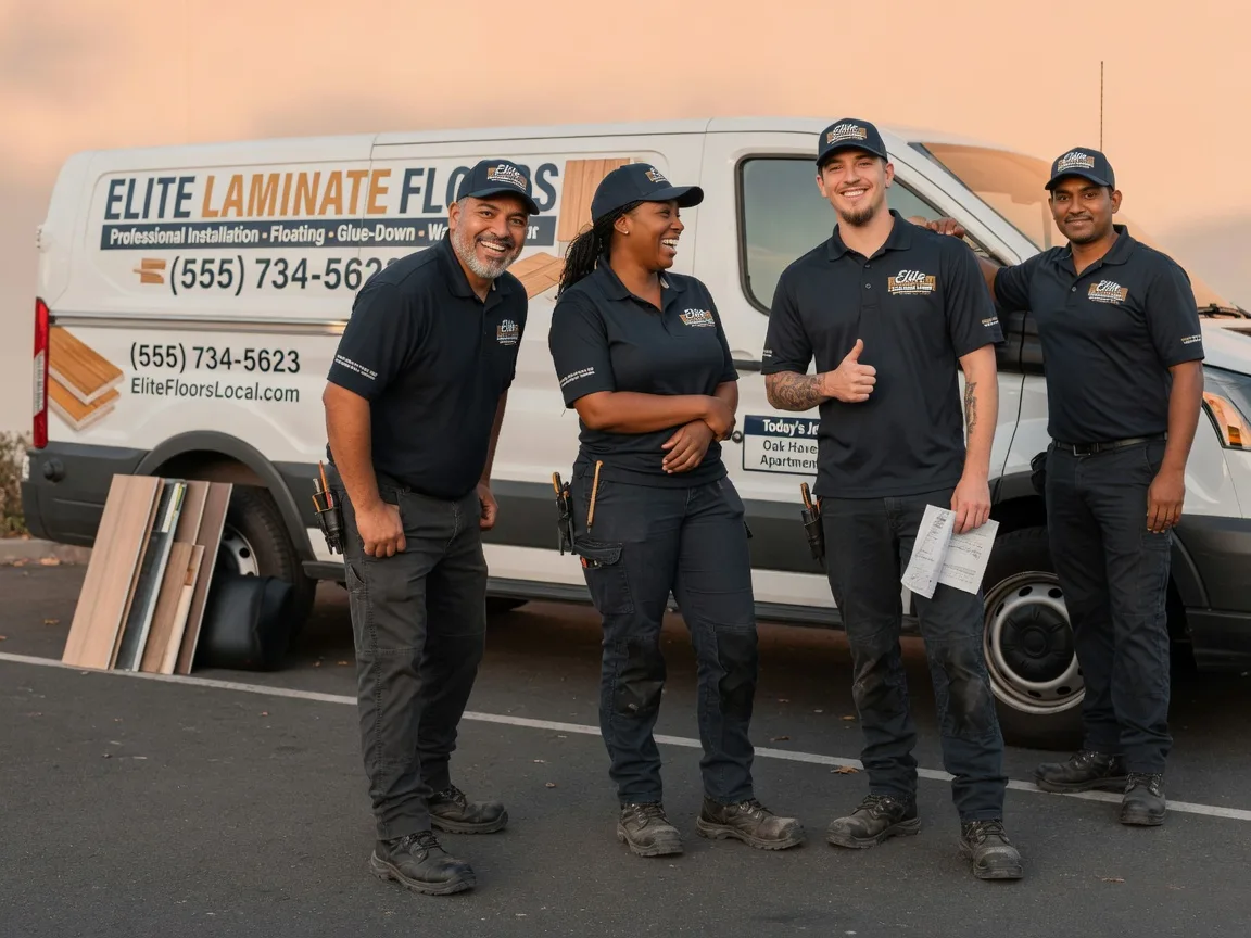 Laminate flooring installation company in Tipp City, OH